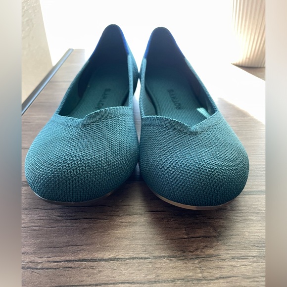 Rothy’s The Flat in Deep Emerald Size 8 - Picture 4 of 8